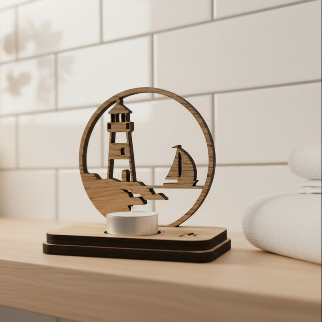 Lighthouse Tealight Holder