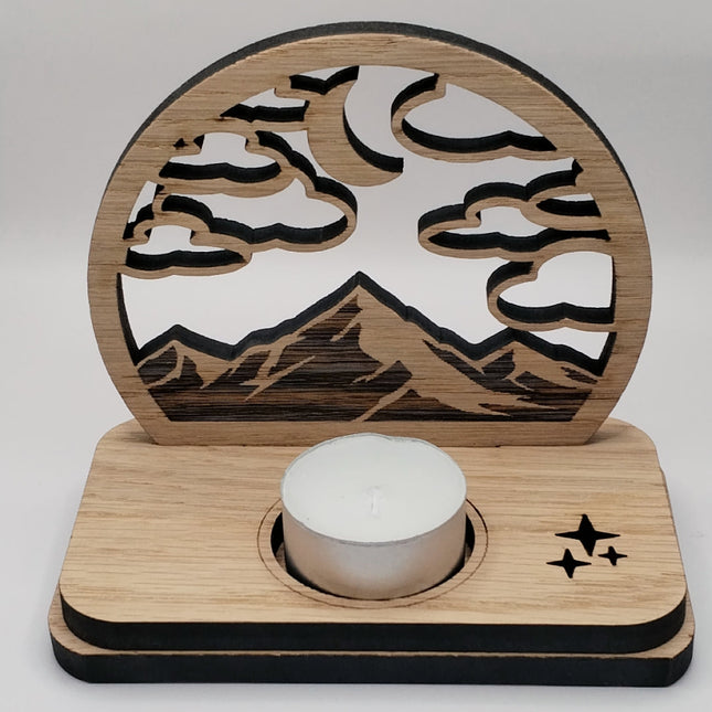 Mountain Tealight Holder